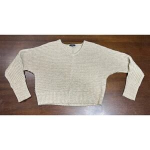 Chunky Knit Sweater Women Small Grandma Cottage Core Preppy Ballet Academia Twee